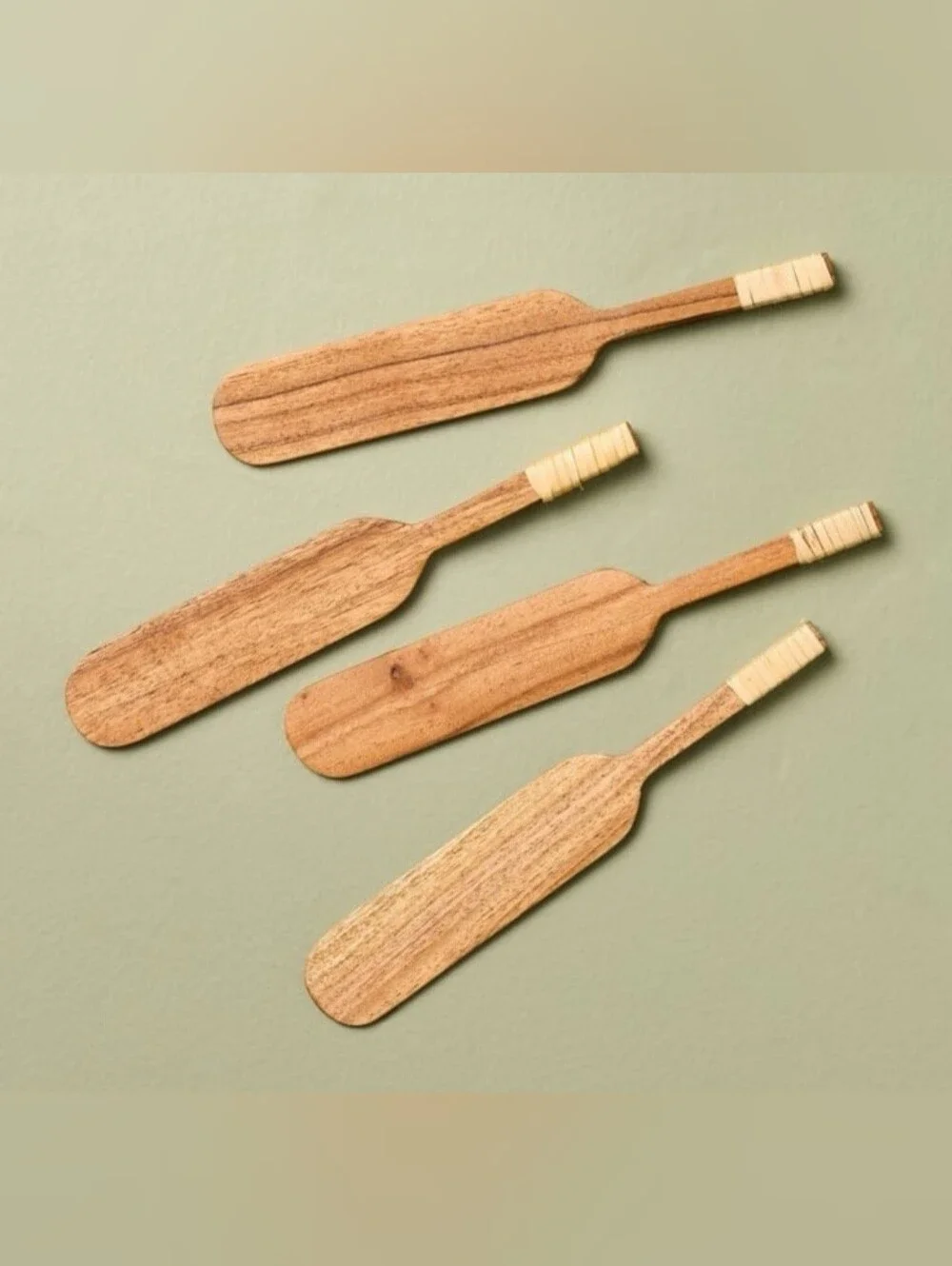 Hearth & Hand With Magnolia 4pc Wood Jam Utensils